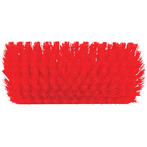 ColorCore High-Low Brush, Stiff Bristles, 10" Long, Red Southpoint Industrial Supply