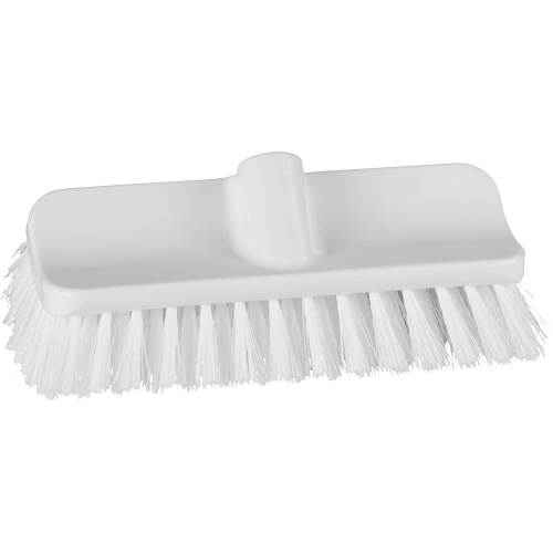 ColorCore High-Low Brush, Stiff Bristles, 10" Long, White Southpoint Industrial Supply