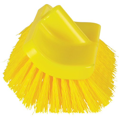 ColorCore High-Low Brush, Stiff Bristles, 10" Long, Yellow Southpoint Industrial Supply