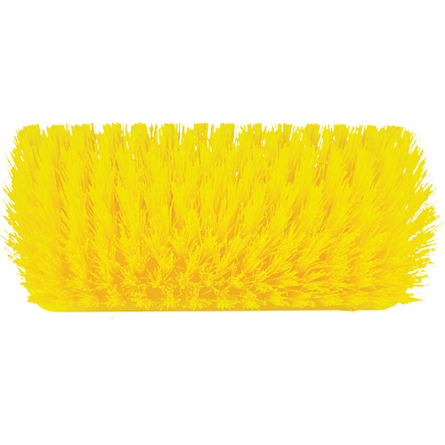 ColorCore High-Low Brush, Stiff Bristles, 10" Long, Yellow Southpoint Industrial Supply