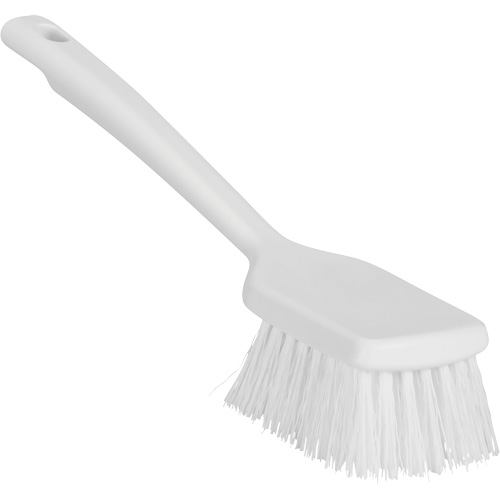 Brosse &agrave; manche court ColorCore, Soies Ferme, Longueur de 12", Blanc Southpoint Industrial Supply
