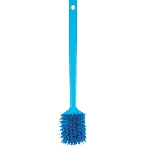 ColorCore Long Handle Brush, Stiff Bristles, 20" Long, Blue Southpoint Industrial Supply