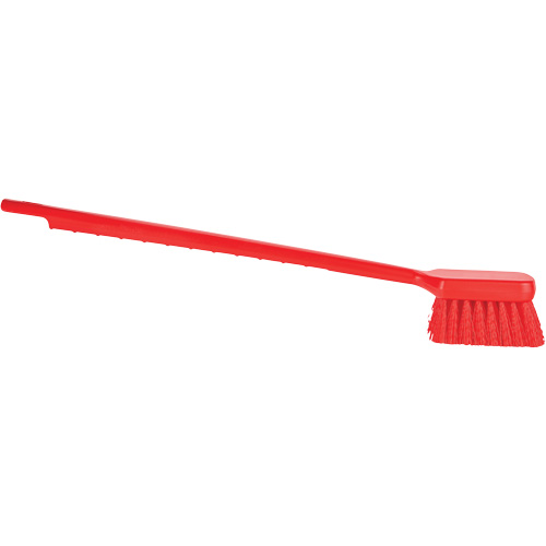 Brosse &agrave; manche long ColorCore, Soies Ferme, Longueur de 20", Rouge Southpoint Industrial Supply