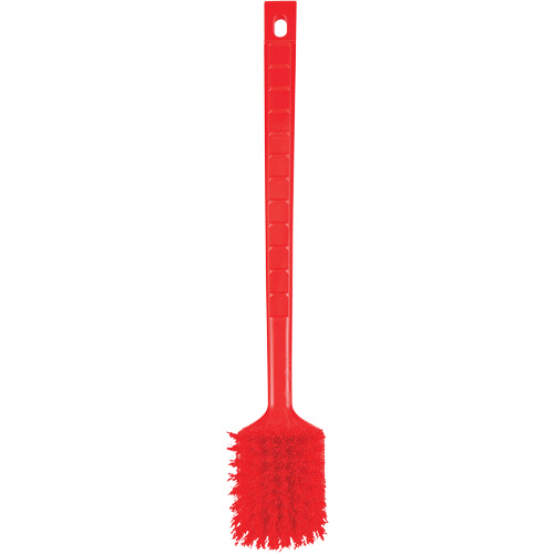Brosse &agrave; manche long ColorCore, Soies Ferme, Longueur de 20", Rouge Southpoint Industrial Supply