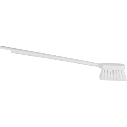 Brosse &agrave; manche long ColorCore, Soies Ferme, Longueur de 20", Blanc Southpoint Industrial Supply
