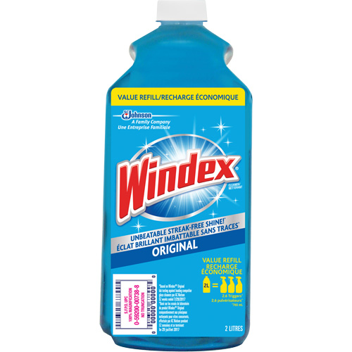 Recharge de nettoyant pour vitres Windex, 2 L, Bouteille Southpoint Industrial Supply