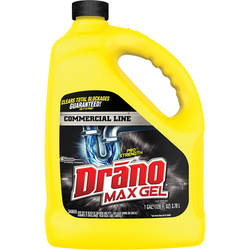 Produit d&eacute;bouchant pour tuyaux Drano Max Gel Southpoint Industrial Supply