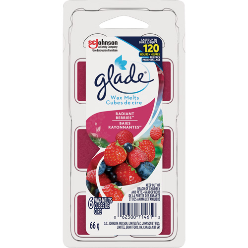 Glade&reg; Air Freshener Melts, Radiant Berries Southpoint Industrial Supply