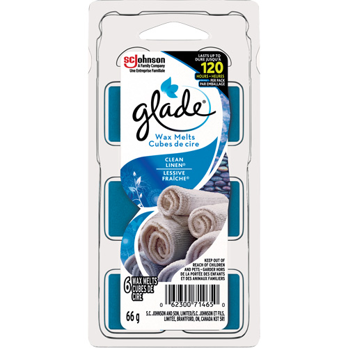 Glade&reg; Air Freshener Melts, Clean Linen&reg; Southpoint Industrial Supply