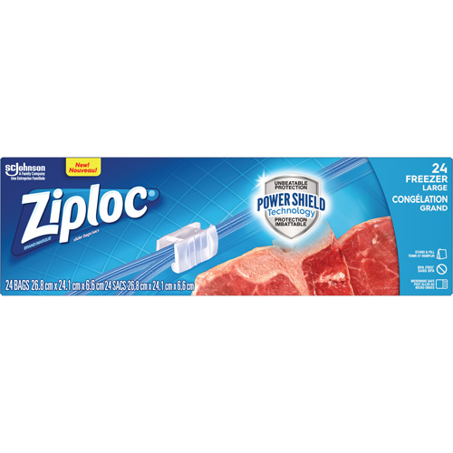 Sacs de cong&eacute;lation &agrave; glissi&egrave;re Ziploc Southpoint Industrial Supply
