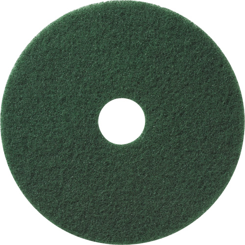 Floor Pads, 12", Scrubbing/Stripping, Green Southpoint Industrial Supply