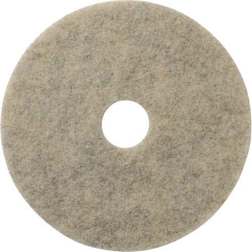Porko Plus Floor Pads, 19", Buffing/Burnishing, Beige Southpoint Industrial Supply