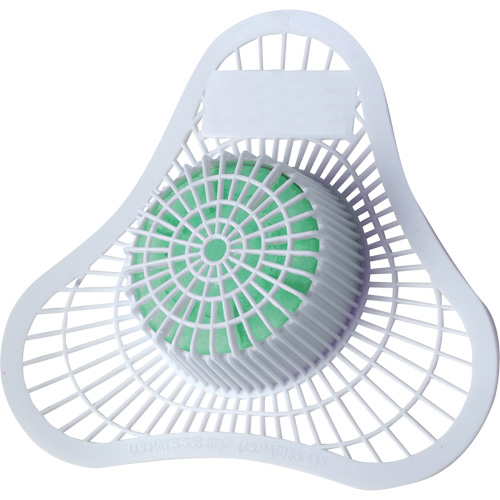 Tamis d'urinoir avec bloc non para Health Gards Southpoint Industrial Supply