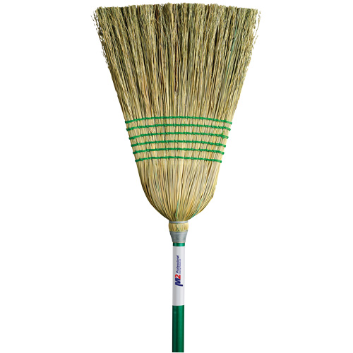 Balai de paille &agrave; usage l&eacute;ger, Six cordes, Manche Bois Southpoint Industrial Supply