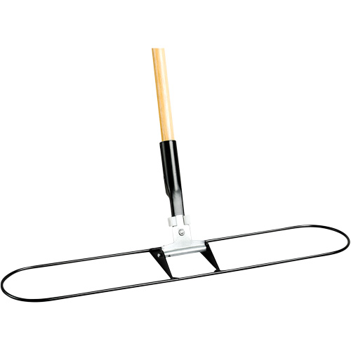 Support et manche pour vadrouille &agrave; &eacute;pousseter Clipper, 24", M&eacute;tal Southpoint Industrial Supply