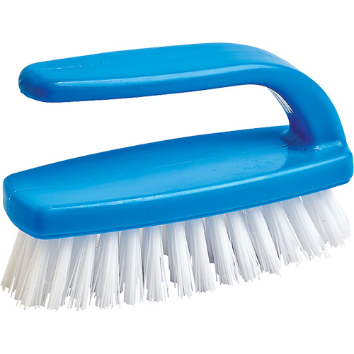 Nail Cleaning Brush, 4" L, Synthetic Bristles, Blue/White Southpoint Industrial Supply