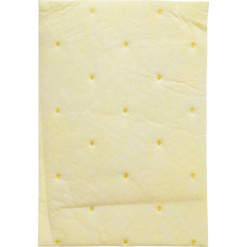 High Capacity Chemical Sorbent Pad, Hazmat, 14.5" x 9.25", 26.3 gal Absorbancy Southpoint Industrial Supply
