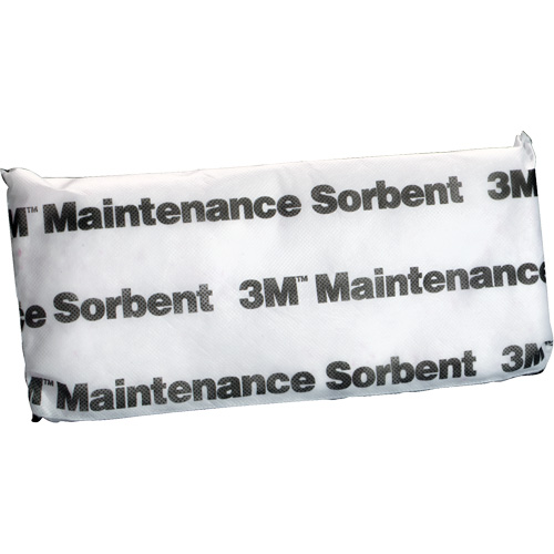 Maintenance Sorbent Pillow, Oil Only, 15" L x 7" W, 12.6 gal Absorbency/Pkg. Southpoint Industrial Supply