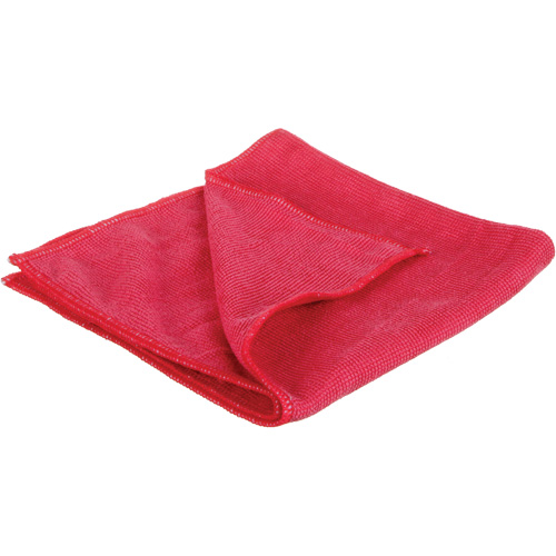 Chiffon de nettoyage haute performance Scotch-Brite, Microfibre, Rouge Southpoint Industrial Supply