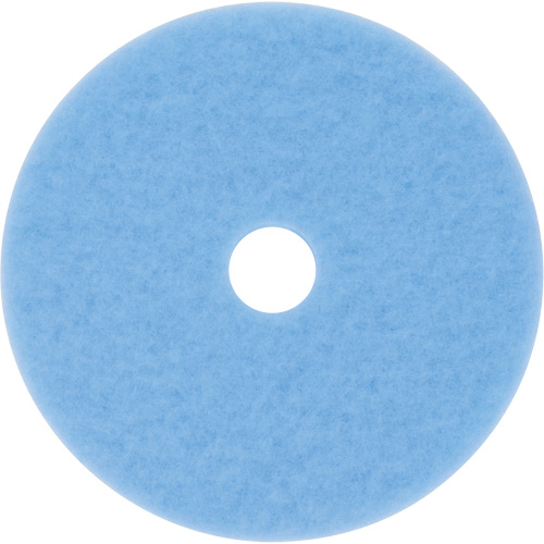 Tampon haute performance, 19", Brunissage, Bleu p&acirc;le Southpoint Industrial Supply
