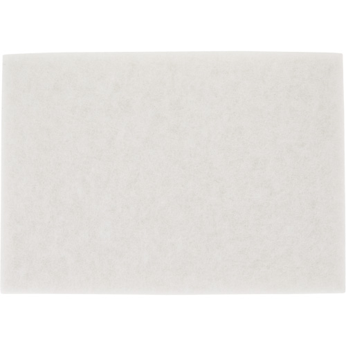 TopLine Speed Floor Pad, 14" x 20", Buffing/Cleaning/Polish, White Southpoint Industrial Supply