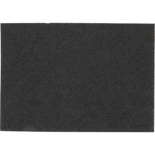 Tampon pour planchers, 14" x 28", D&eacute;capant, Noir Southpoint Industrial Supply