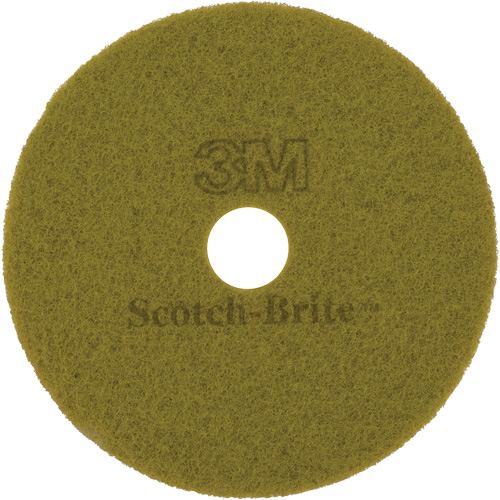 TopLine Speed Floor Pad, 17", Burnishing, Brown Southpoint Industrial Supply