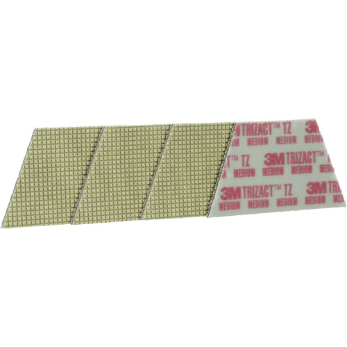 Tampon abrasif Trizact Diamond TZ, Ponçage/Polissage, Rouge Southpoint Industrial Supply