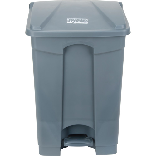 Poubelle &agrave; p&eacute;dale, Plastique, Capacit&eacute; 12 gal. US Southpoint Industrial Supply