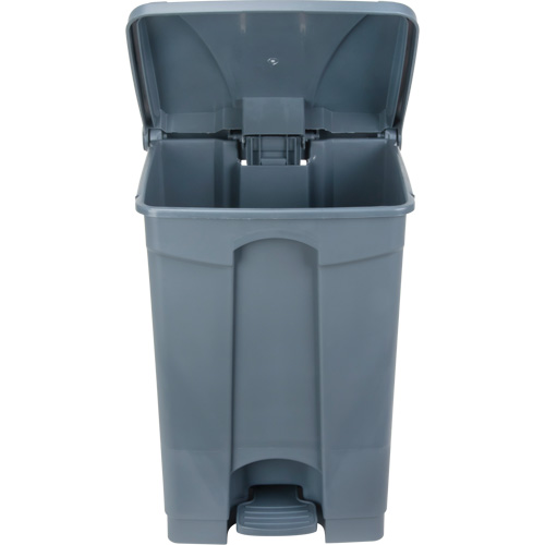 Poubelle &agrave; p&eacute;dale, Plastique, Capacit&eacute; 12 gal. US Southpoint Industrial Supply