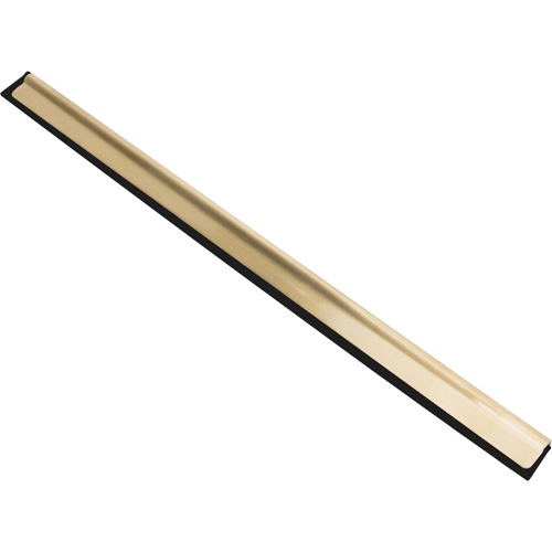 Window Squeegee Blade, 14", Rubber, Brass Frame Southpoint Industrial Supply