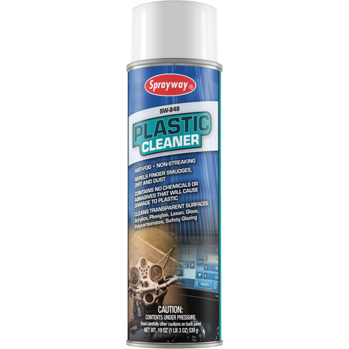 Nettoyant pour surfaces en plastique, 19 oz liq., Canette a&eacute;rosol Southpoint Industrial Supply