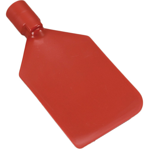 Stiff Paddle Scraper, Red, 4-1/2" W x 8-3/4" L Southpoint Industrial Supply