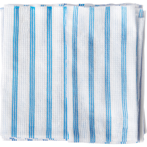 Disposable Single-Use Cloths, Microfibre, Blue/White Southpoint Industrial Supply