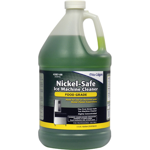 Nettoyant pour machine &agrave; glace sans danger pour les surfaces nickel&eacute;es, 1 gal., Cruche Southpoint Industrial Supply