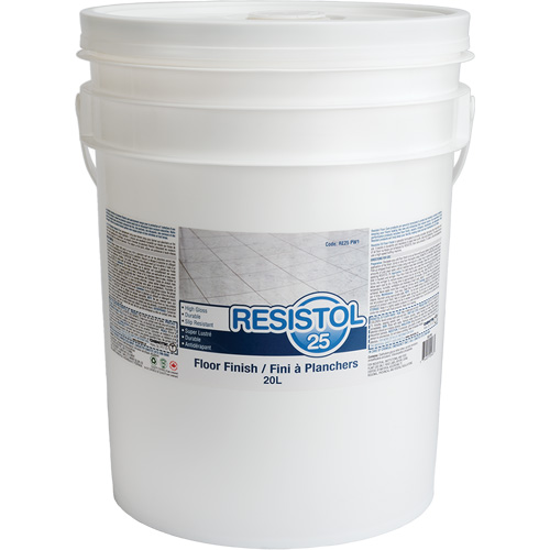 Resistol 25 Floor Finish, 20 L, Pail Southpoint Industrial Supply