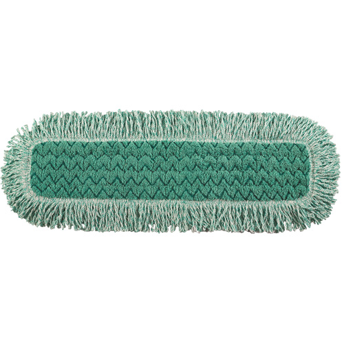 Hygen Fringed Dust Pad, Hook and Loop Style, Microfibre, 27-1/2" L x 9" W Southpoint Industrial Supply