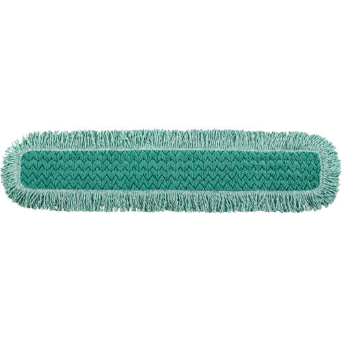 Hygen Fringed Dust Pad, Hook and Loop Style, Microfibre, 40" L x 9" W Southpoint Industrial Supply
