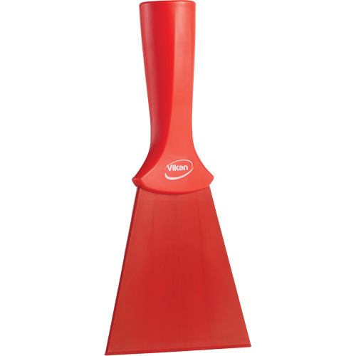 Grattoir en nylon avec poign&eacute;e filet&eacute;e, Rouge, 4" la x 8" lo Southpoint Industrial Supply