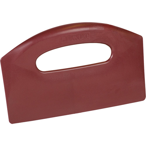 Grattoir de paillasse perceptible par d&eacute;tecteur de m&eacute;tal, Rouge, 8-1/2" la x 5-1/4" lo Southpoint Industrial Supply