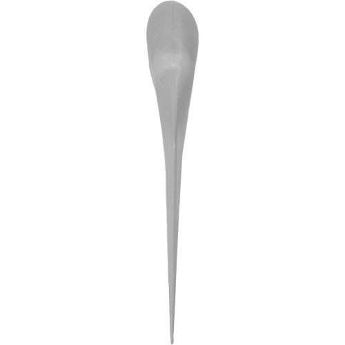 Grattoir de paillasse perceptible par d&eacute;tecteur de m&eacute;tal, Gris, 8-1/2" la x 5-1/4" lo Southpoint Industrial Supply
