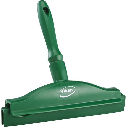Double Blade Ultra Hygiene Squeegee, 10", Green Southpoint Industrial Supply