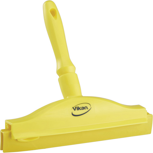 Double Blade Ultra Hygiene Squeegee, 10", Yellow Southpoint Industrial Supply