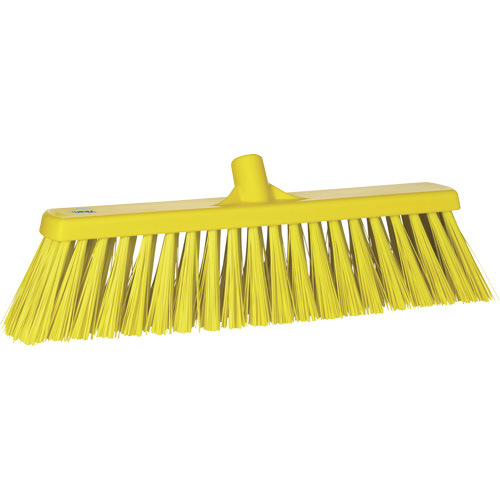 Balai-brosse robuste, Crins Ferme, 20", Polyester, Jaune Southpoint Industrial Supply