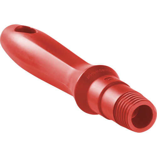 Mini manche, Brosse/Support &agrave; tampon/Grattoir/Raclette, Rouge, Standard, 6-1/4" lo Southpoint Industrial Supply
