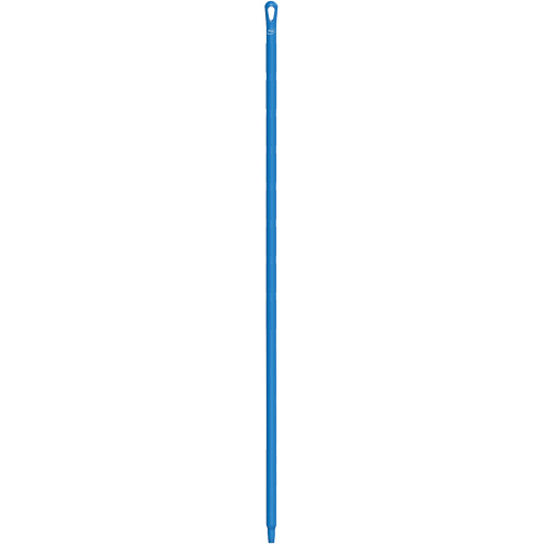 Manche ultra hygi&eacute;nique, Balai/Brosse/Support &agrave; tampon/Grattoir/Raclette, Bleu, Ergonomique, 67" lo Southpoint Industrial Supply