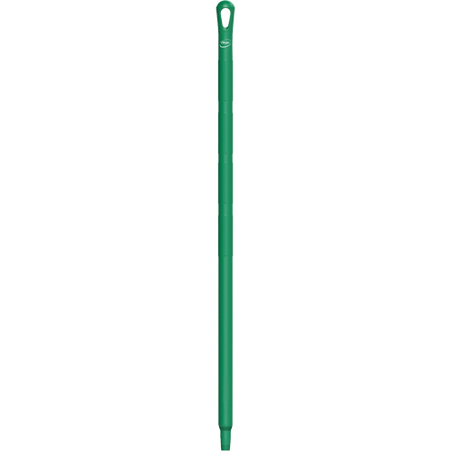 Ultra Hygiene Handle, Broom/Brush/Pad Holder/Scraper/Squeegee, Green, Standard, 40" L Southpoint Industrial Supply