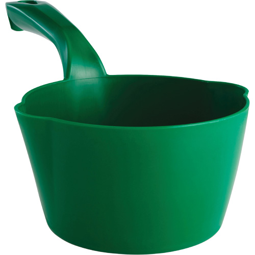 Round Bowl Scoop, Plastic, Green, 32 oz. Southpoint Industrial Supply