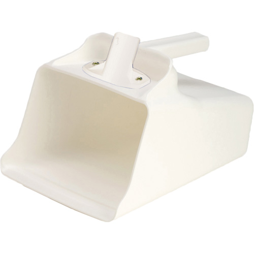 Mega Dipper Scoop, Plastic, White, 128 oz. Southpoint Industrial Supply