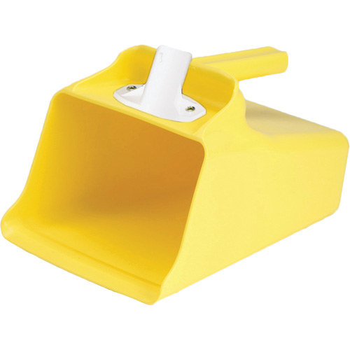 Mega Dipper Scoop, Plastic, Yellow, 128 oz. Southpoint Industrial Supply